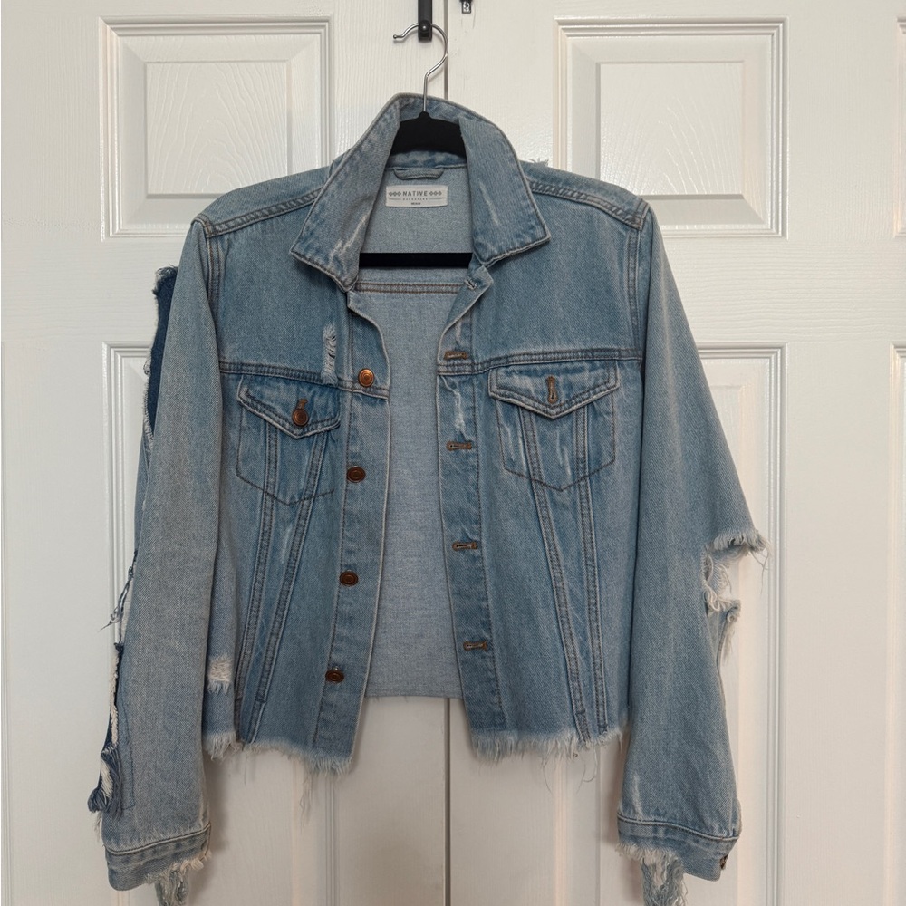 Native Daughters Jean Jacket size Medium